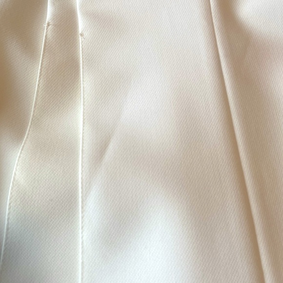 ZARA FLARED HIGH WAISTED PANTS  WHITE SIZE- XS NWOT - Picture 12 of 12